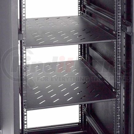 239117 by GLOBAL INDUSTRIAL - Global Industrial&#8482; Vented Shelf, 18-1/2"W x 28"D x 2"H, Black