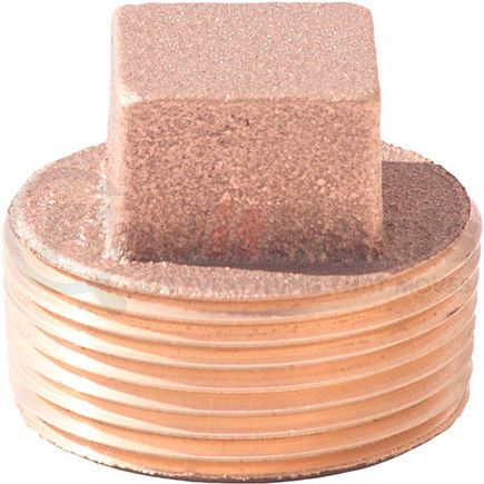 XNL117-08 by MERIT BRASS - 1/2 In. Lead Free Brass Plug - MNPT - 125 PSI - Import