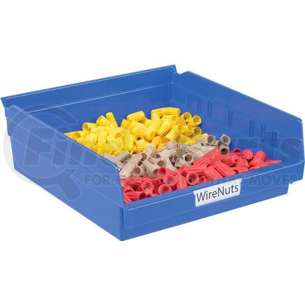 30170BLUE by AKRO MILS - Akro-Mils Plastic Nesting Storage Shelf Bin 30170 - 11-1/8"W x 11-5/8"D x 4"H Blue