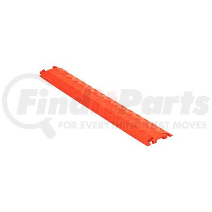 FL1X1.5-O by JUSTRITE - Fastlane&#174; Drop Over Cable Protector 1 CH 5.25"W - Orange