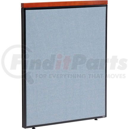 277525BL by GLOBAL INDUSTRIAL - Interion&#174; Deluxe Office Partition Panel, 36-1/4"W x 43-1/2"H, Blue