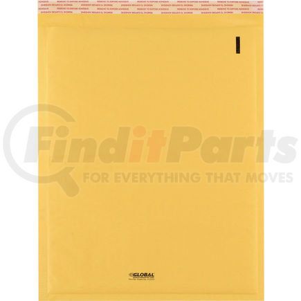 412533 by GLOBAL INDUSTRIAL - Global Industrial&#153; Self-Seal Bubble Mailers #5, 10-1/2" x 16", Gold, 100 Pack