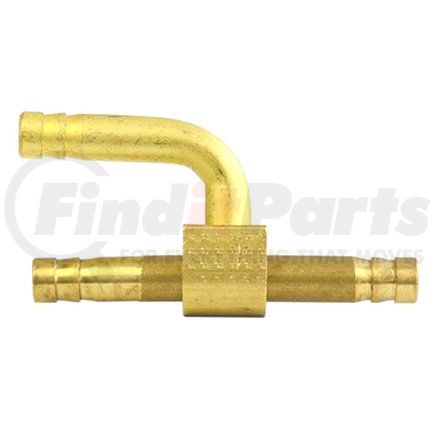 41410-WHD by TECTRAN - Air Brake Air Line Fitting - Brass, 1/4 in. Hose I.D, Wiper Tee