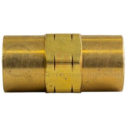 47934A by TECTRAN - Inverted Flare Fitting - Brass, 10 x 1.0 in. Thread, Metric Brake Line Union