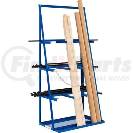 798899 by GLOBAL INDUSTRIAL - Global Industrial&#8482; Vertical Bar Rack 39"W x 24"D x 84"H - 3000 LB Capacity