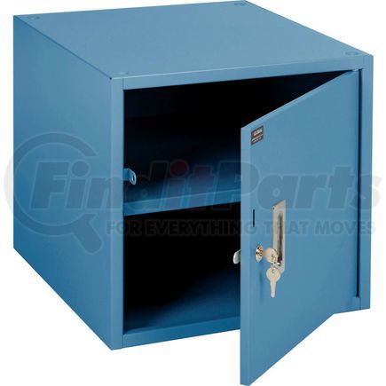 273116BL by GLOBAL INDUSTRIAL - Global Industrial&#153; Storage Workbench Cabinet 17-1/4 x 20 x 16"H - Blue