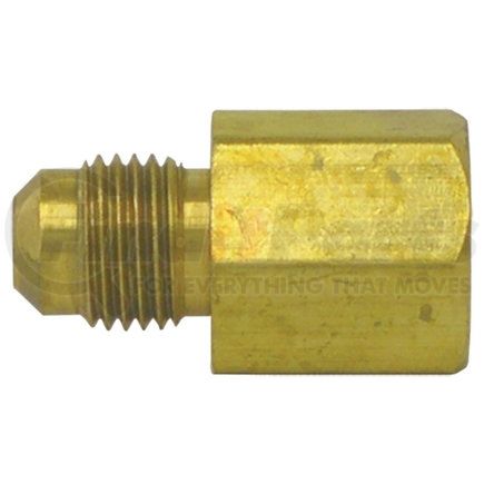 46-6D by TECTRAN - Flare Fitting - Brass, 3/8 in. Size, 1/2 in. Thread, Female Connector