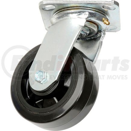 RP1008 by GLOBAL INDUSTRIAL - Global Industrial&#8482; Replacement 5" Rubber Caster for HD & Extra HD Tilt Trucks