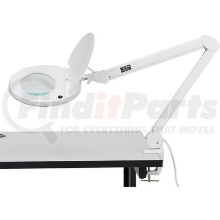 695232 by GLOBAL INDUSTRIAL - Global Industrial&#8482; 3 Diopter LED Magnifying Lamp, White
