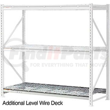 504543A by GLOBAL INDUSTRIAL - Global Industrial&#153; Additional Level, Wire Deck, 96"Wx18"D