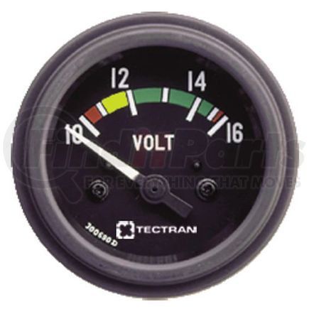 95-2704 by TECTRAN - Gauge E/M Voltmeter 12V