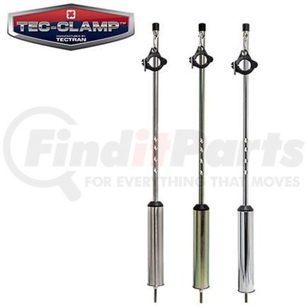 9900F-2 by TECTRAN - Pogo Stick - 24 inches, Chrome Finish, with 3-Hole Tec-Clamp