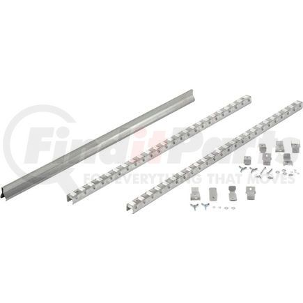 184199 by GLOBAL INDUSTRIAL - Global Industrial&#8482; Gravity Carton Flow Roller Track Kit 36"