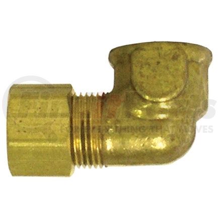 70-4A by TECTRAN - Compression Fitting - Brass, 1/4 in. Tube, 1/8 in. Thread, 90 deg. Female Elbow