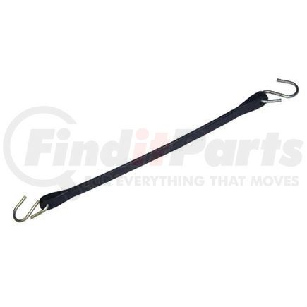 20-1009D by TECTRAN - Tarp Strap - 9 inches, Platinum, Rubber, Heavy Duty, with Crimped S-Hook