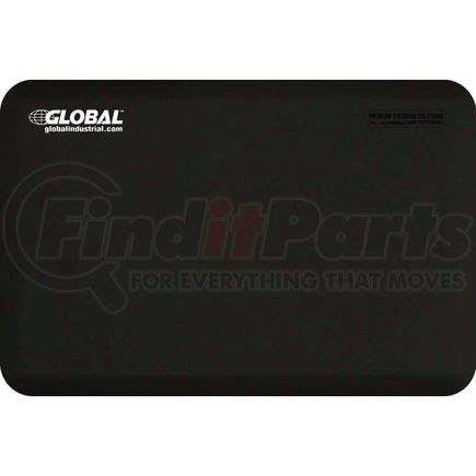 1010800 by LDS INDUSTRIES - Global Industrial&#8482; Supreme Anti Fatigue Mat 3/4" Thick 2' x 3' Black