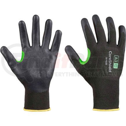 23-7518B/9L by NORTH SAFETY - CoreShield&#174; 23-7518B/9L Cut Resistant Gloves, Nitrile Micro-Foam Coating, A3/C, Size 9