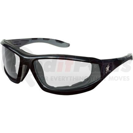 RP210AF by MCR SAFETY - MCR Safety&#174; RP210AF Safety Glasses RP2 Series, Black frame with gray TPR, Clear Anti-Fog Lens
