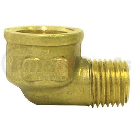 115F-CB by TECTRAN - Air Brake Air Line Elbow - Brass, 3/8 in. Female Pipe, 1/4 in. Male Pipe, Forged