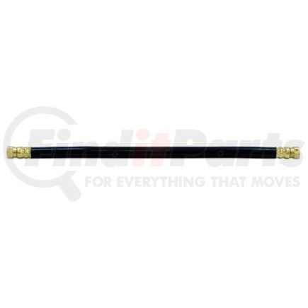 16145SW38 by TECTRAN - Air Brake Hose Assembly - 38 in., 3/8 in. Hose I.D, Dual 3/8 in. Swivel Ends