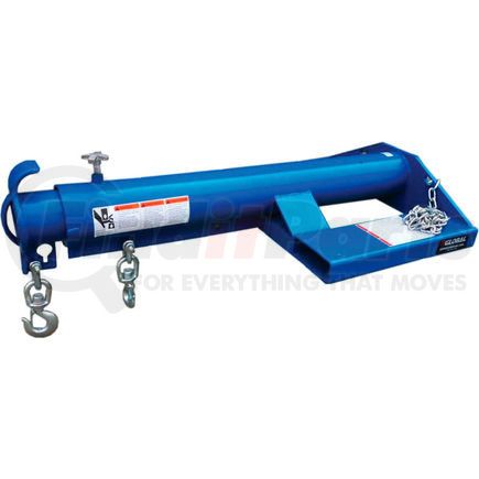 989045 by GLOBAL INDUSTRIAL - Global Industrial&#153; Shorty Telescoping Forklift Jib Boom Crane, 55-1/4" -  93"L, 4000 Lbs. Cap.