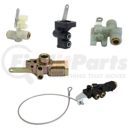 HV3301-1 by TECTRAN - Air Horn Control Valve - for Freightliner, Dual Outlet, (3) 1/4 in. Port, (1) 3/8 in. Port