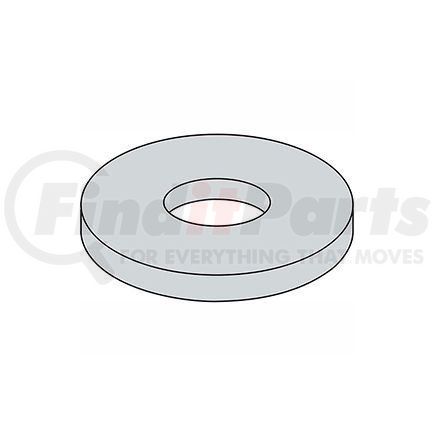 AZA04064 by TITAN FASTENERS - 1/4" x 2" Fender Washer - .285" I.D. - .047/.08" Thick - Steel - Zinc Plated - Grade 2 - Pkg of 100