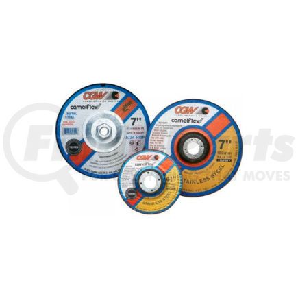 35643 by CGW ABRASIVE - CGW Abrasives 35643 Depressed Center Wheel 7" x 1/4" x 5/8- 11 INT Type 27 24 Grit Aluminum Oxide
