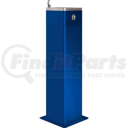 761223BL by GLOBAL INDUSTRIAL - Global Industrial&#8482; Outdoor Pedestal Drinking Fountain, Blue