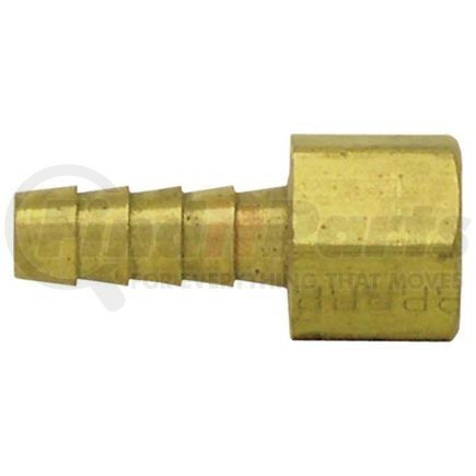 126-4A by TECTRAN - Air Tool Hose Barb - Brass, 1/4 in. I.D, 1/8 in. Thread, Barb to Female Pipe