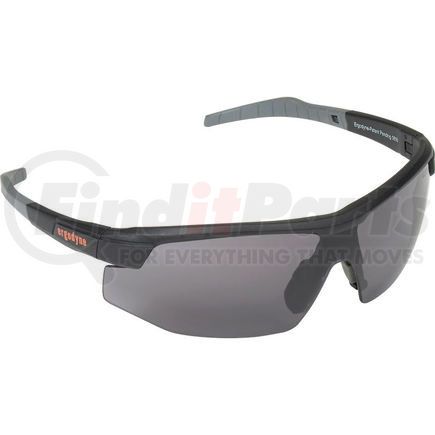 59033 by ERGODYNE - Ergodyne&#174; Skullerz&#174; Skoll Safety Glasses, Anti-Fog, Smoke Lens, Black Frame, 59033