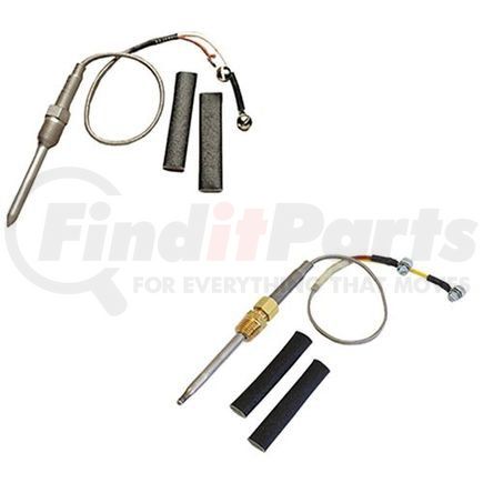 95-5131 by TECTRAN - Thermocouple - 1/4 in. NPTF, 0-1600 deg. F, Adjustable, Solid Probes, Stainless Still Tip