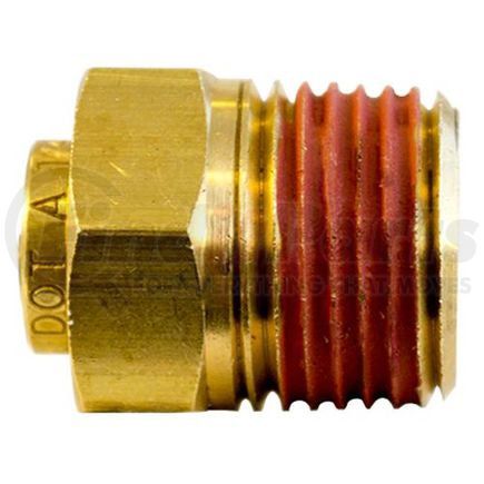PL1368-2A by TECTRAN - Air Brake Air Line Connector Fitting - 1/8 in. Tube, 1/8 in. Thread, Push-Lock, Male