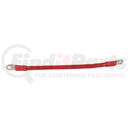C1/0TSX8R by TECTRAN - Battery Cable - 8 inches, 1/0 Guage, Red, Top Stud To Top Stud