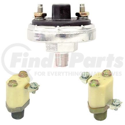 TV13240 by TECTRAN - Air Brake Low Air Pressure Switch - 55 psi, 2 Terminals, 1/8 in. Pole Thread