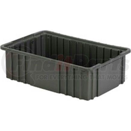 NDC2050  Grey by LEWIS-BINS.COM - LEWISBins Divider Box NDC2050 16-1/2" x 10-7/8" x 5", Gray