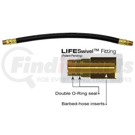 653288 by TECTRAN - Lifesw.3/8"Hs.Assy-1/2"Npt-32"