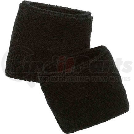 12402 by ERGODYNE - Ergodyne&#174; Chill-Its&#174; 6500 Wrist Sweatband, Black, One Size