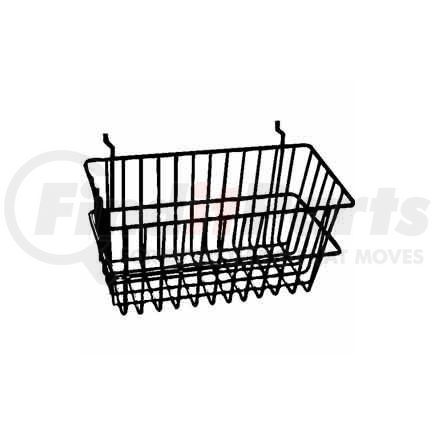 BSK17/B by ECONOCO - 12"W X 6"D X 6"H Narrow Basket - Semi-Gloss Black