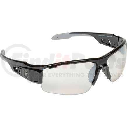 52080 by ERGODYNE - Ergodyne&#174; Skullerz&#174; Dagr Safety Glasses, Indoor/Outdoor Lens, Black Frame