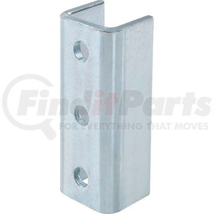 713120 by GLOBAL INDUSTRIAL - Global Industrial U Fitting, EG, 3 hole, 5 3/8", for 1-5/8" X 7/8" channel - Pkg Qty 4