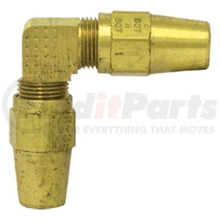 1165-10 by TECTRAN - Air Brake Air Line Elbow - Brass, 5/8 inches Tube Size, Union
