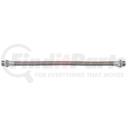19DSW342 by TECTRAN - Air Brake Compressor Discharge Hose - 42 in., Stainless Steel Outer Braid