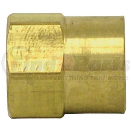 146-8C by TECTRAN - Inverted Flare Fitting - Brass, Union Tube to Female Pipe, 1/2 in. Tube, 3/8 in. Thread