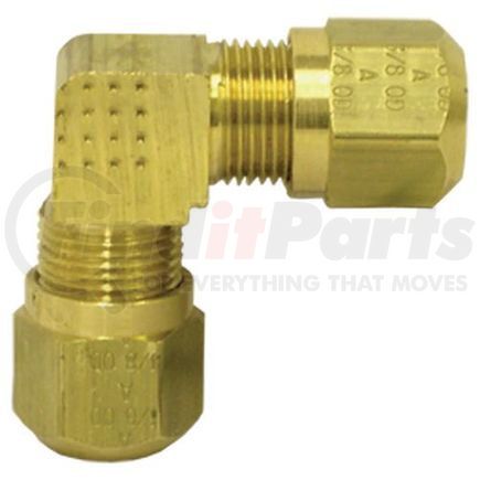 1365-10 by TECTRAN - Air Brake Air Line Union - Brass, 5/8 in. Tube Size