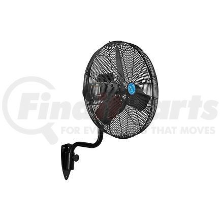 292648 by GLOBAL INDUSTRIAL - CD&#174; Premium 24" Oscillating Wall Mount Fan With TEAO Motor, 1/2 H, 9400 CFM
