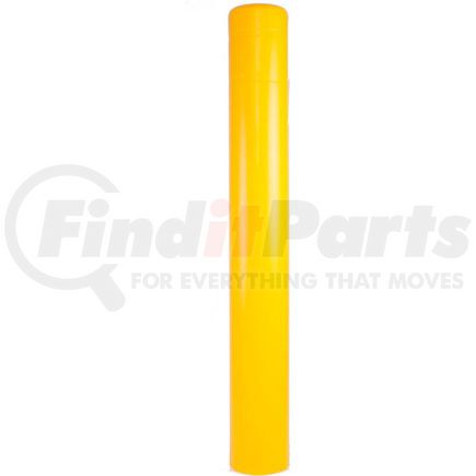 CL1386FF by ENCORE COMMERCIAL PRODUCTS INC - Post Guard&#174; Bollard Cover CL1386FF, 7" Dia. x 52"H, Yellow Without Tape