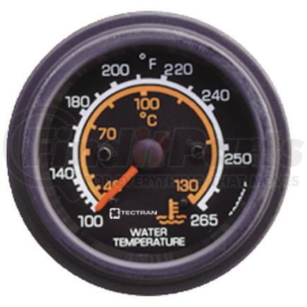 Tectran 95-2769 Fuel and Water Temperature Gauge Set Ga. Em Elec H20 Temp Euro 24V