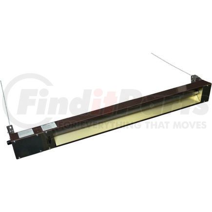 OCH57240VE by TPI - TPI Indoor/Outdoor Quartz Electric Infrared Heater OCH-57-240VE 240V 3000W - Brown