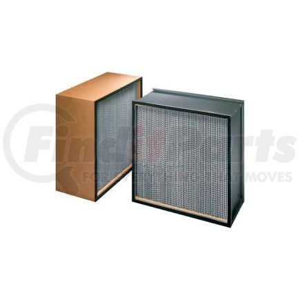 H66A1X1 by KOCH FILTER - Koch&#8482; Filter H66A1X1 99.97% BioMAX HEPA Galv. Steel/Dbl Turned Flange 24"W x 24"H x 11-1/2"D